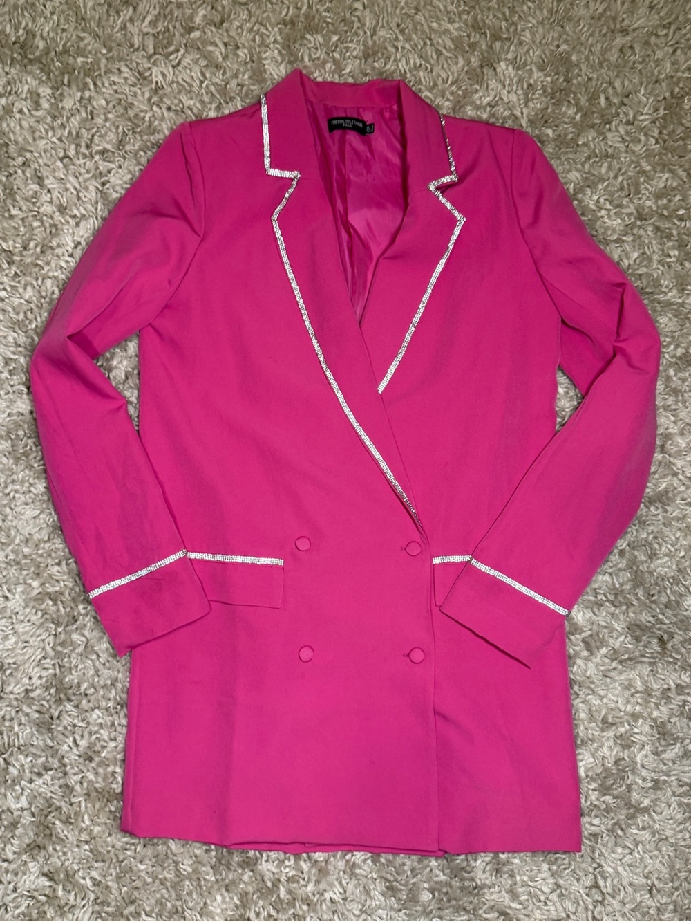 Hot Pink Blazer Jacket